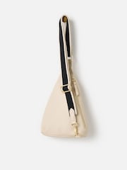 Oliver Bonas Cream Brooke Cream Cross-Body Belt Bag - Image 3 of 6