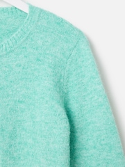 Oliver Bonas Green Aqua Zip Through Knitted Cardigan - Image 3 of 5