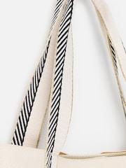 Oliver Bonas Cream Emma Stripe Tote Bag - Image 4 of 6