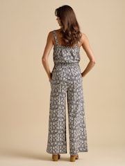 Brakeburn Blue Arrows 100% Cotton Jumpsuit - Image 2 of 5