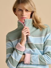 Brakeburn Green Shoreline Meadow Quarter Zip Sweatshirt - Image 1 of 6