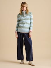 Brakeburn Green Shoreline Meadow Quarter Zip Sweatshirt - Image 2 of 6