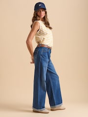 Brakeburn Yellow Seaway 100% Cotton Vest - Image 3 of 6