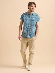 Brakeburn Blue Arrows 100% Cotton Shirt - Image 1 of 6
