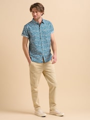 Brakeburn Blue Arrows 100% Cotton Shirt - Image 6 of 6