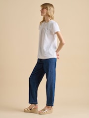 Brakeburn White Bay 100% Cotton Blouse - Image 4 of 5