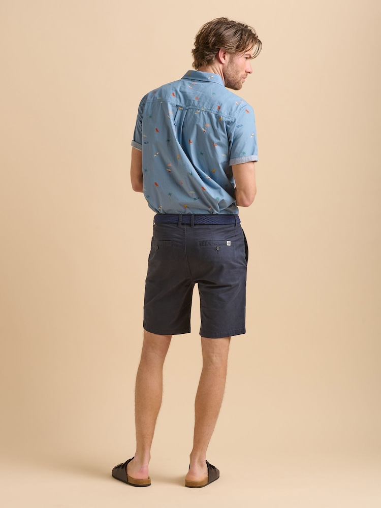 Brakeburn Light Blue Floating Daisy Shirt - Image 2 of 6