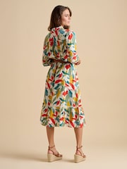 Brakeburn Falling Leaves Midi Dress - Image 2 of 6