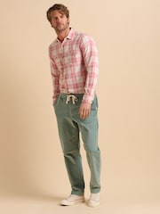 Brakeburn Grey Aqua Corduroy Trousers - Image 1 of 6