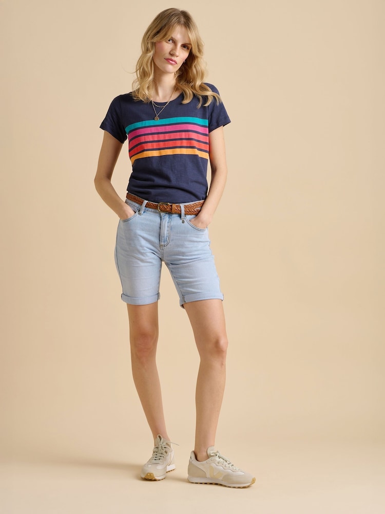 Brakeburn Blue Shore T-Shirt - Image 1 of 5