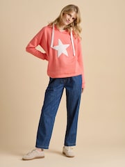 Brakeburn Pink Star Beach Hoodie - Image 4 of 5