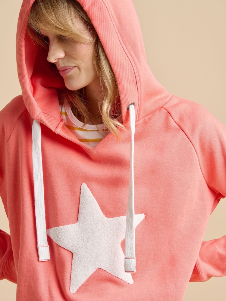 Brakeburn Pink Star Beach Hoodie - Image 5 of 5
