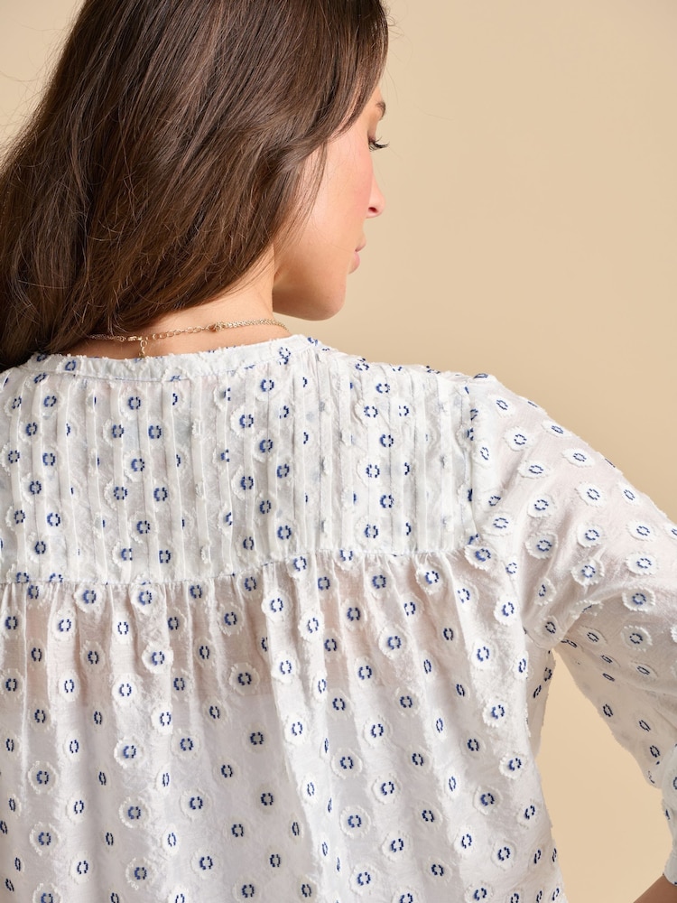 Brakeburn Cream Boardwalk Blouse - Image 5 of 5