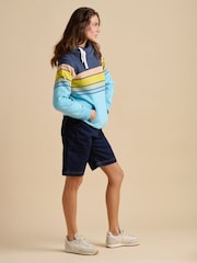 Brakeburn Blue Retro Wave Elise Hoodie - Image 3 of 5