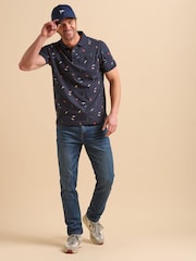Brakeburn Beach 100% Cotton Polo Shirt - صورة 1 من 6