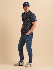 Brakeburn Beach 100% Cotton Polo Shirt - صورة 3 من 6