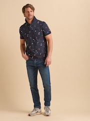 Brakeburn Beach 100% Cotton Polo Shirt - صورة 4 من 6