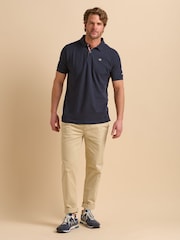 Brakeburn Blue Dark Polo Shirt - Image 6 of 6