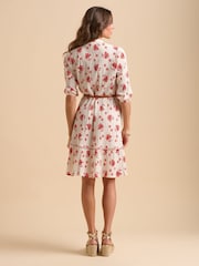 Brakeburn Fan Floral Knee Length Dress - Image 3 of 6