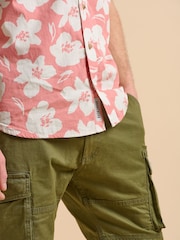 Brakeburn Pink Floral Shirt - Image 5 of 6