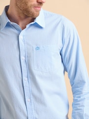 Brakeburn Blue Pink Stripe Shirt - Image 5 of 6
