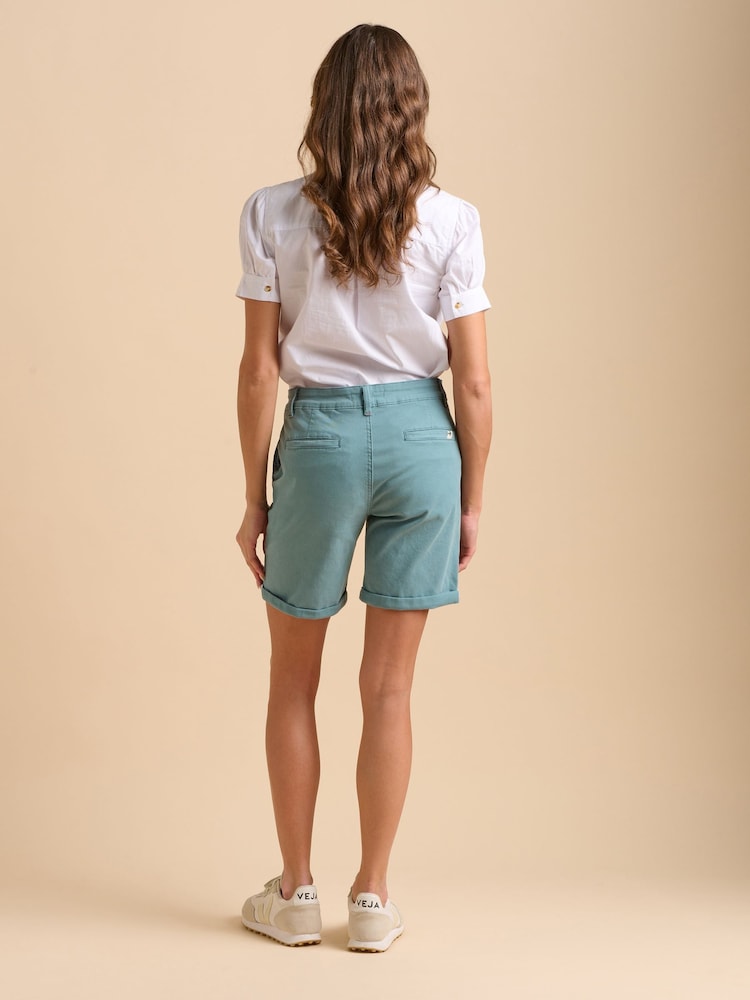 Brakeburn Blue Chino Shorts - Image 2 of 6