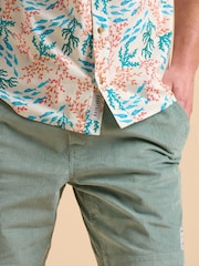 Brakeburn White Coral Shirt - Image 4 of 6