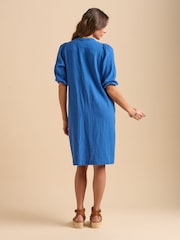 Brakeburn Ocean Knee Length Dress - Image 2 of 6