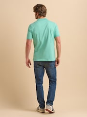 Brakeburn Green Maritime Stripe Polo Shirt - Image 2 of 5
