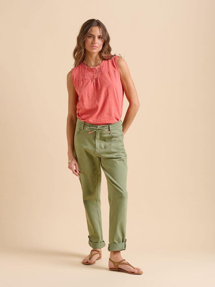 Brakeburn Pink Coral Vest - Image 1 of 6