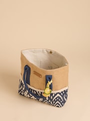 Brakeburn Blue Tropical Beach Bag - Image 3 of 4