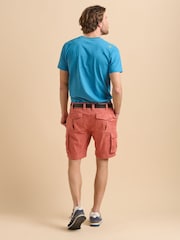 Синий - Brakeburn Seagul 100% Cotton T-Shirt - Image 3 of 6