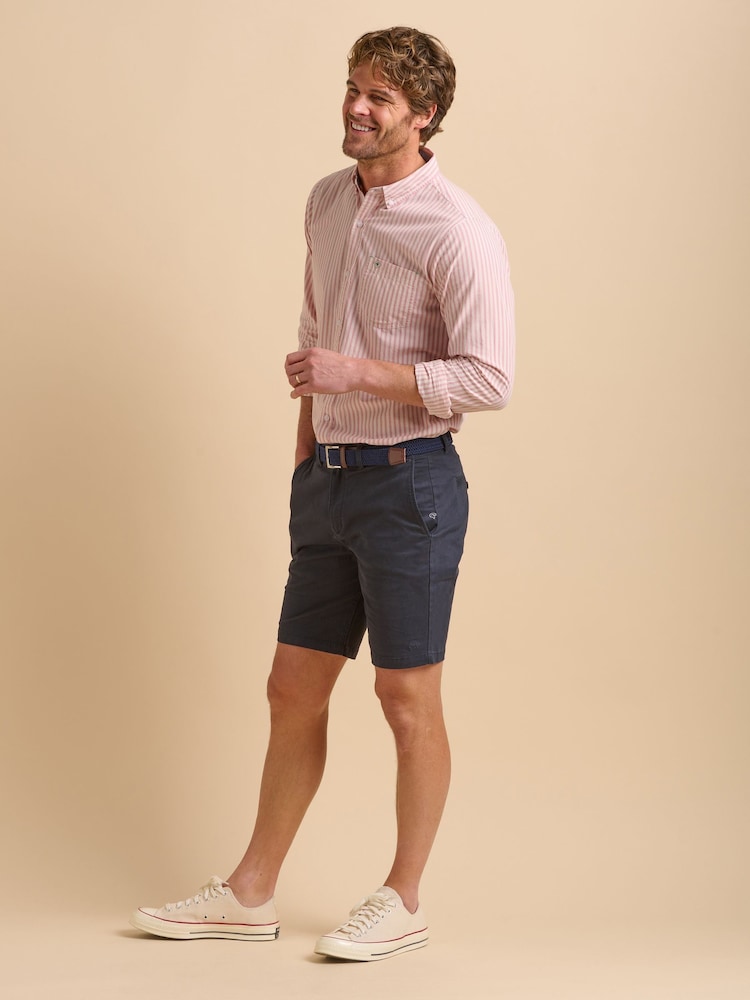 Brakeburn Pink Pink Stripe Shirt - Image 6 of 6