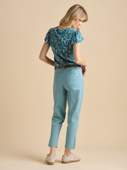 Brakeburn Blue Cropped Blake Trousers - Image 2 of 5