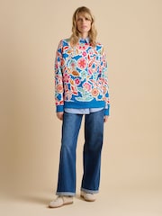 Brakeburn 100% Cotton Full Bloom Crew Neck Sweatshirt - صورة 3 من 4