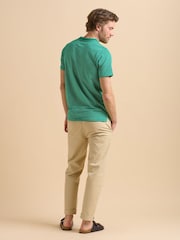 Brakeburn Green Stripe T-Shirt - Image 4 of 6