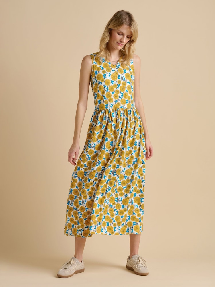 Brakeburn Yellow Parasol Maxi Dress - Image 1 of 5