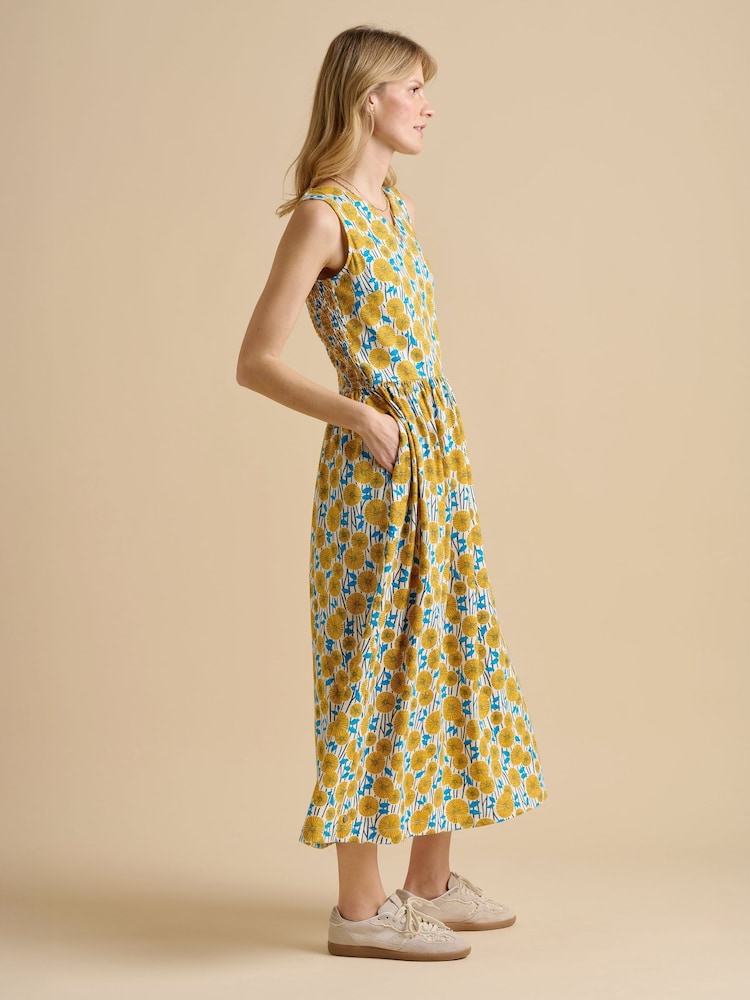 Brakeburn Yellow Parasol Maxi Dress - Image 3 of 5