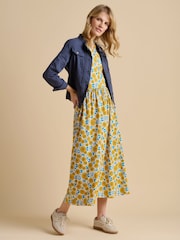 Brakeburn Yellow Parasol Maxi Dress - Image 4 of 5