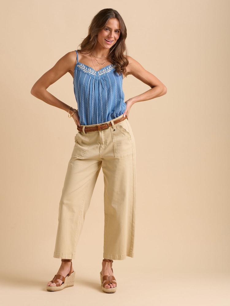 Brakeburn Blue Isle Cami Top - Image 4 of 6