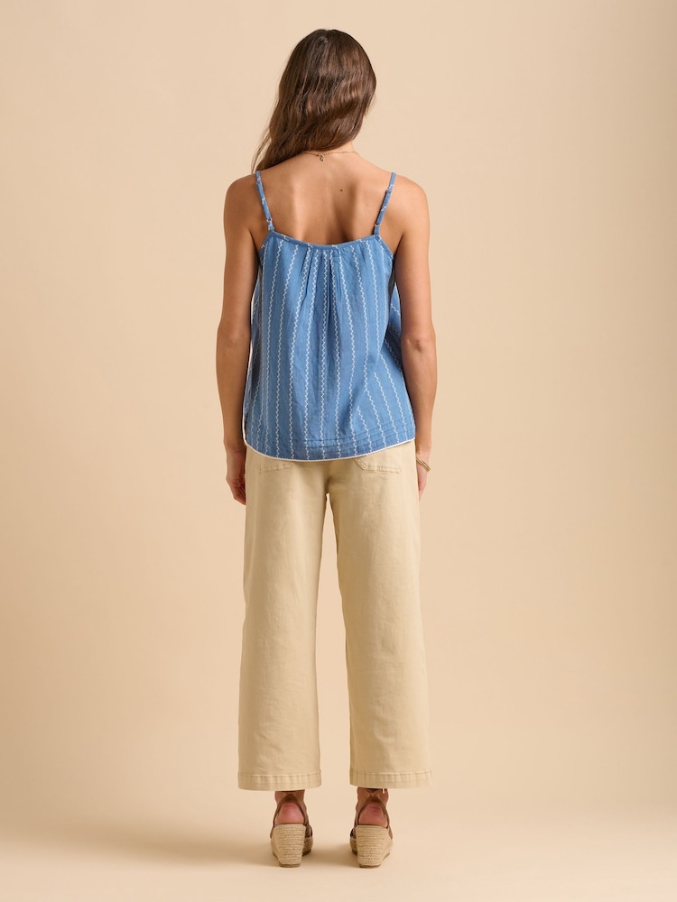 Brakeburn Blue Isle Cami Top - Image 5 of 6