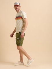 Brakeburn Natural Stripe T-Shirt - Image 3 of 5