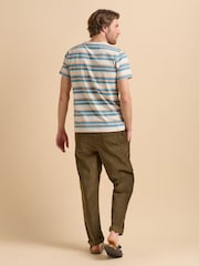 Brakeburn Green Aqua Corduroy Trousers - Image 2 of 5