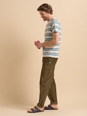 Brakeburn Green Aqua Corduroy Trousers - Image 3 of 5