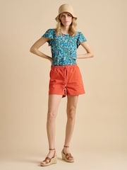 Brakeburn Blue Shoreline Meadow Jersey 100% Cotton T-Shirt - Image 5 of 5