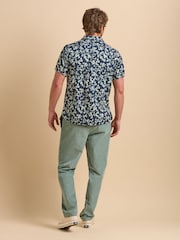 Brakeburn Blue Floating Daisy Shirt - Image 2 of 5