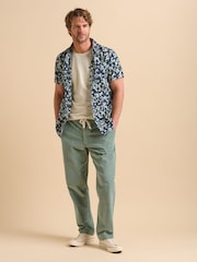 Brakeburn Blue Floating Daisy Shirt - Image 5 of 5