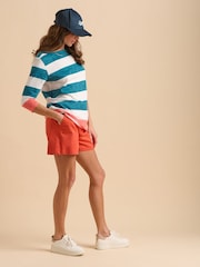 Brakeburn Blue Coastal 100% Cotton T-Shirt - Image 3 of 6