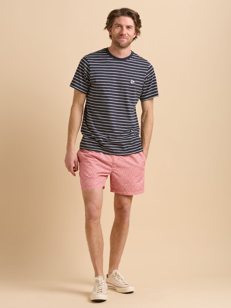 Brakeburn Blue Stripe Flag T-Shirt - Image 1 of 6