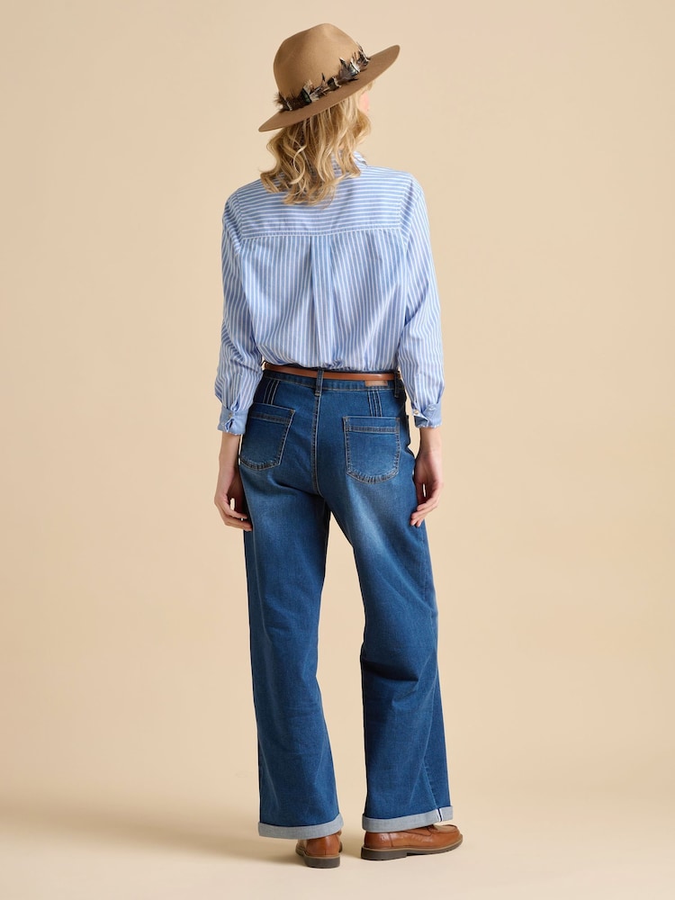 Brakeburn Blue Saltwater Shirt - Image 3 of 4